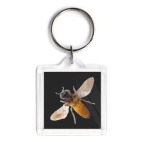 Брелок 3.9 x 3.9 см Пчела / Bee