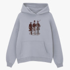 Толстовка худи оверсайз