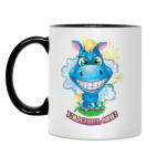 Кружка двухцветная