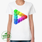 Женская футболка органик