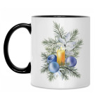 Кружка двухцветная