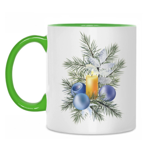 Кружка Еловая ветвь