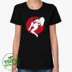 Женская футболка органик