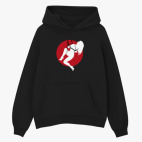 Толстовка худи оверсайз