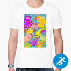 Мужская спортивная футболка