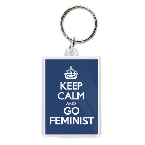 Брелок Go feminist
