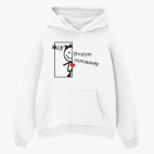 Толстовка худи оверсайз