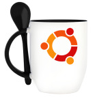 Кружка с ложкой