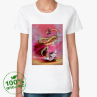 Женская футболка органик