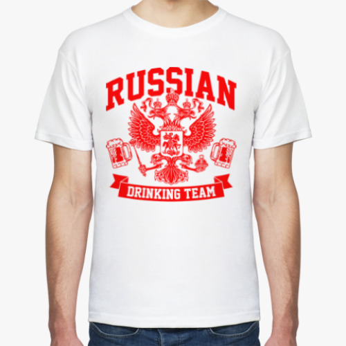 Футболка Russian drinking team