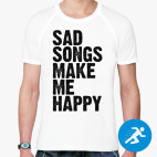 Мужская спортивная футболка