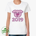 Женская футболка органик