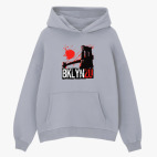 Толстовка худи оверсайз