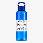 Прозрачная спортивная бутылка