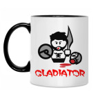 Кружка двухцветная