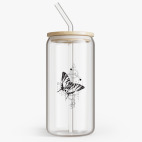 Банка с бамбуковой крышкой