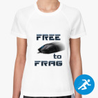 Женская спортивная футболка