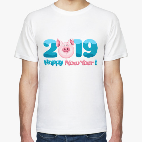Футболка Год желтой свиньи 2019