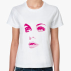 Женские глаза и губы