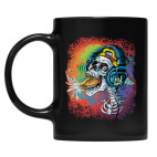 Кружка цветная UV-DTF