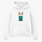 Толстовка худи оверсайз