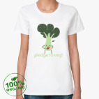 Женская футболка органик