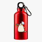 Металлическая бутылка 400 мл UV-DTF