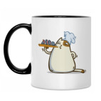 Кружка двухцветная