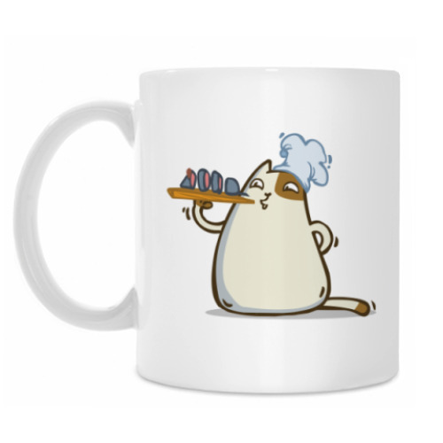 Кружка с принтом Пятничный Котик №25