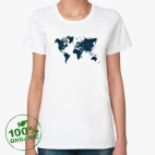 Женская футболка органик