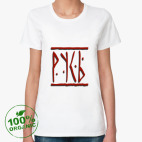 Женская футболка органик