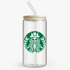 Банка с бамбуковой крышкой