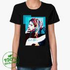 Женская футболка органик