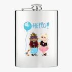 Фляжка стальная