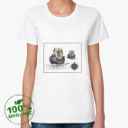 Женская футболка органик