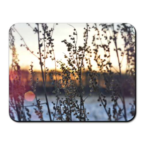 Коврик для мыши с принтом Закат