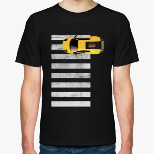 Футболка с принтом Переход