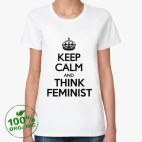 Женская футболка органик