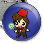 Cartoon Eleventh Doctor In A Fez