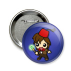 Cartoon Eleventh Doctor In A Fez