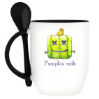 Кружка с ложкой