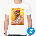 Мужская спортивная футболка