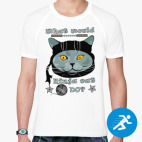 Мужская спортивная футболка