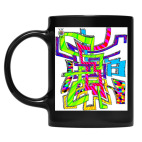 Кружка цветная UV-DTF