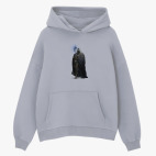 Толстовка худи оверсайз