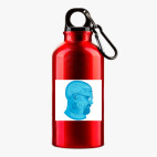 Металлическая бутылка 400 мл UV-DTF