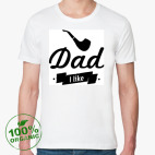 Мужская футболка органик