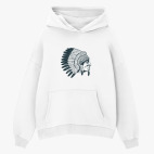 Толстовка худи оверсайз