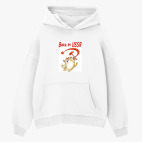 Толстовка худи оверсайз