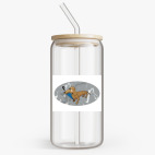 Банка с бамбуковой крышкой